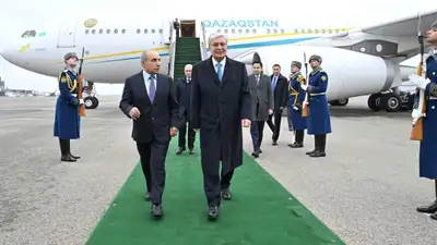 Токаев прибыл в Азербайджан, фото - Новости Zakon.kz от 11.03.2024 13:08