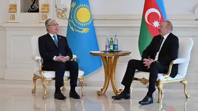 Токаев и Алиев обсудили совместные проекты