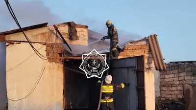 пожар, фото - Новости Zakon.kz от 11.03.2024 18:27