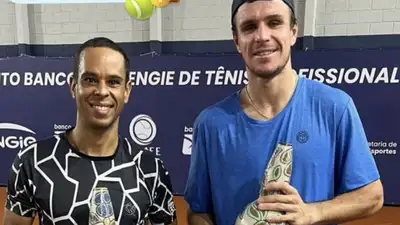 Дмитрий Попко победил в парном разряде в турнире в Бразилии, фото - Новости Zakon.kz от 11.03.2024 06:19