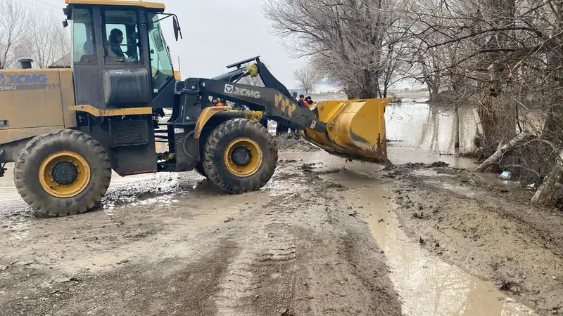 Талые воды в Семее, паводки в Абайской области, фото - Новости Zakon.kz от 11.03.2024 16:17