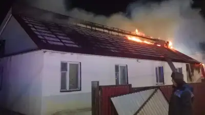 Пожар, фото - Новости Zakon.kz от 12.03.2024 07:20