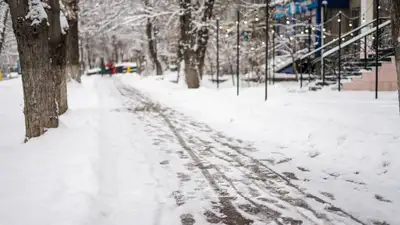 Алматинцев предупреждают: город завалит снегом, фото - Новости Zakon.kz от 12.03.2024 14:24