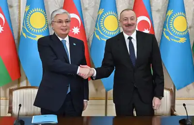 Казахстан и Азербайджан: стратегическое партнерство  и транспортная взаимосвязанность, фото - Новости Zakon.kz от 12.03.2024 12:49