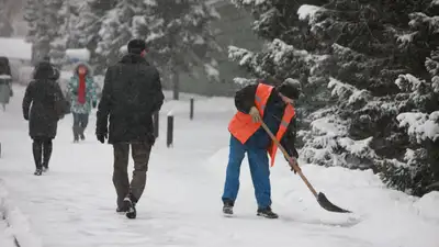 Когда закончится снегопад в Алматы, фото - Новости Zakon.kz от 13.03.2024 10:23