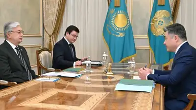 Токаев поставил ряд задач перед главой Нацбанка, фото - Новости Zakon.kz от 13.03.2024 17:38