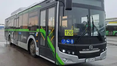 Новые автобусы выйдут на один из главных маршрутов в Алматы, фото - Новости Zakon.kz от 14.03.2024 11:52