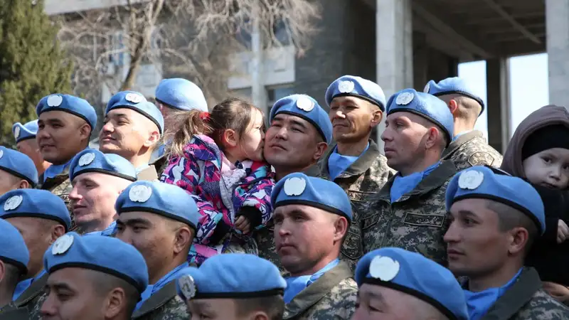 Огромная ответственность перед страной и миром: казахстанских миротворцев проводили на Голанские высоты