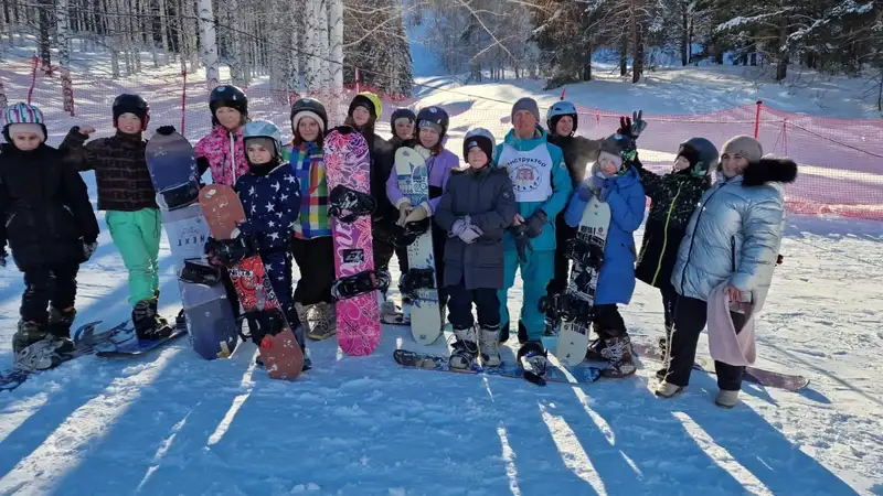 "Дни здоровья" на горно-лыжных базах организовал для детей акимат Усть-Каменогорска, фото - Новости Zakon.kz от 14.03.2024 12:06