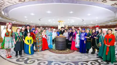 В Астане представители разных этносов отметили Көрісу күні, фото - Новости Zakon.kz от 14.03.2024 16:46