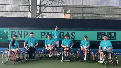Сборная Казахстана по теннису на колясках впервые сыграет на отборе к чемпионату мира, фото - Новости Zakon.kz от 14.03.2024 14:55
