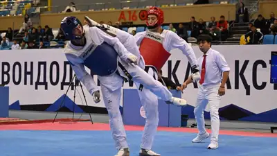 Таэквондо Отбор Париж-2024, фото - Новости Zakon.kz от 14.03.2024 17:50