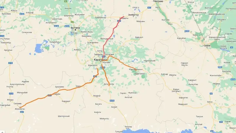 В Казахстане увеличилось число закрытых из-за непогоды трасс