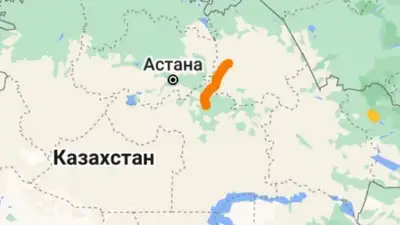 закрытая дорога, фото - Новости Zakon.kz от 16.03.2024 09:29