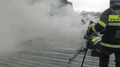 пожар , фото - Новости Zakon.kz от 17.03.2024 15:13