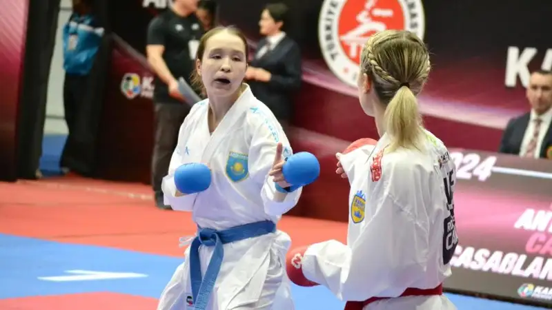Две казахстанки завоевали золото турнира по WKF карате в Турции , фото - Новости Zakon.kz от 18.03.2024 07:21