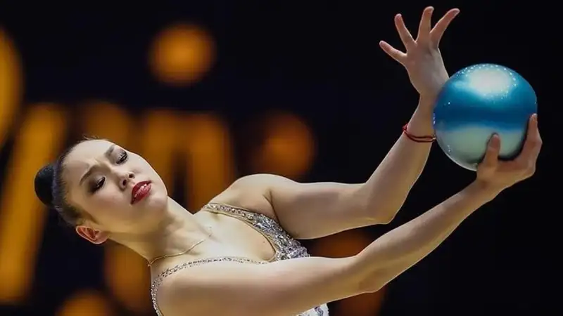Художественная гимнастика Золото Испания, фото - Новости Zakon.kz от 18.03.2024 10:04