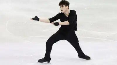 Фигурист Диас Джиренбаев стал победителем международного турнира, фото - Новости Zakon.kz от 18.03.2024 07:58