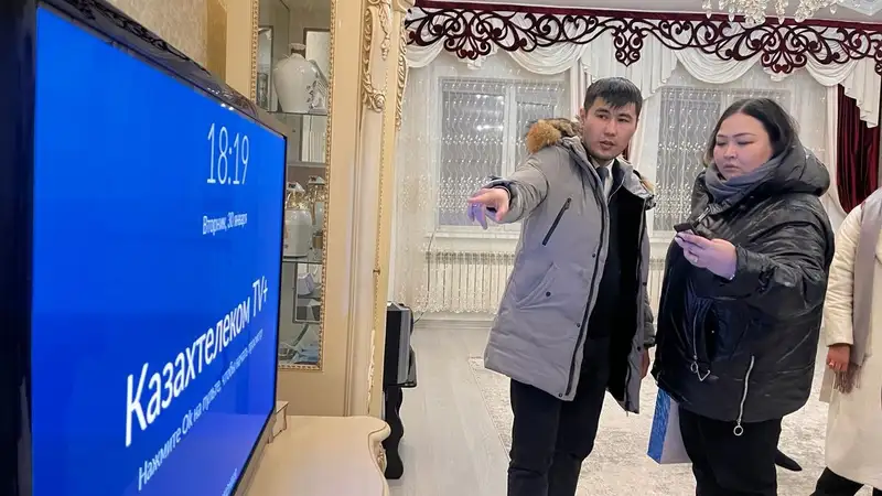 "Казахтелеком" продолжает обеспечивать сетью GPON новостройки Актау