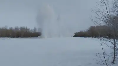 взрывные работы, фото - Новости Zakon.kz от 19.03.2024 23:01