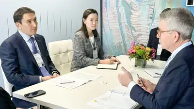 Магзум Мирзагалиев встретился с политиками, представителями деловых кругов и экспертами США, фото - Новости Zakon.kz от 20.03.2024 10:57