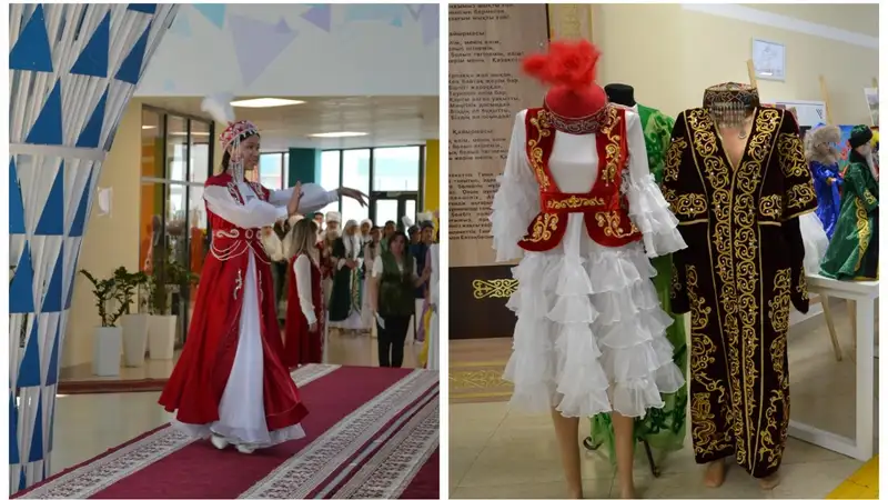 казахский традиционный костюм женщины, фото - Новости Zakon.kz от 21.03.2024 13:00