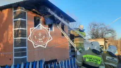 Пожар, фото - Новости Zakon.kz от 20.03.2024 07:50
