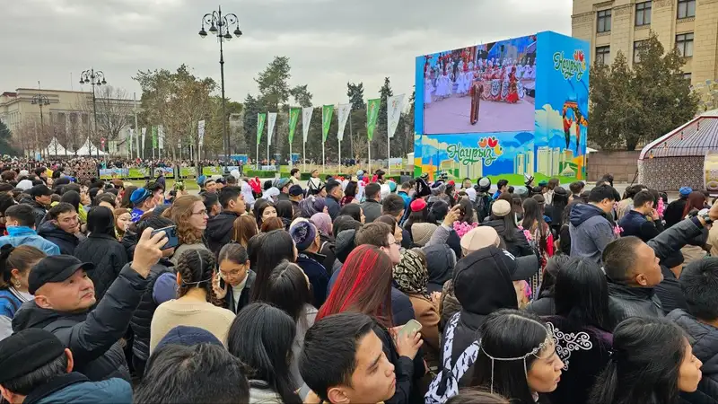 Празднование Наурыз в Алматы, фото - Новости Zakon.kz от 21.03.2024 15:41