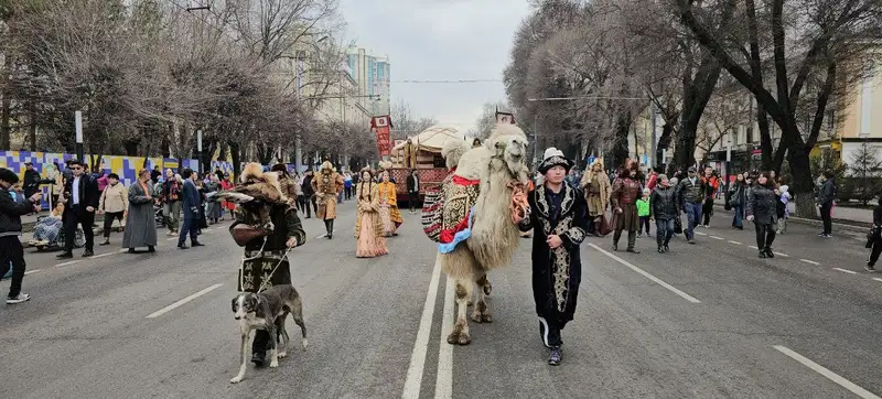 Празднование Наурыз в Алматы, фото - Новости Zakon.kz от 21.03.2024 15:41