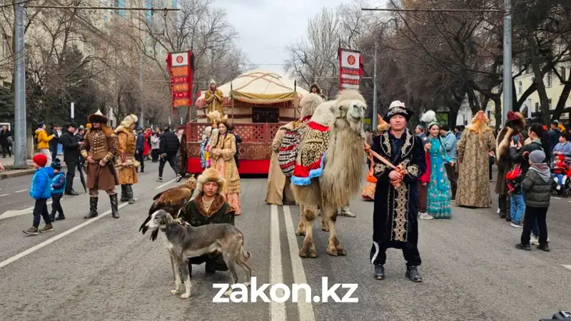 Как алматинцы отмечают Наурыз – фоторепортаж, фото - Новости Zakon.kz от 21.03.2024 10:46