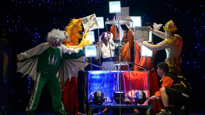 Алматинский театр провел масштабную акцию для детей