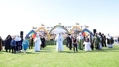 Карагандинская область празднует Наурыз  , фото - Новости Zakon.kz от 22.03.2024 21:13