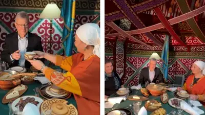 поздравление от посла США, фото - Новости Zakon.kz от 22.03.2024 10:21