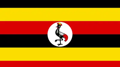 флаг Уганды, фото - Новости Zakon.kz от 22.03.2024 11:41