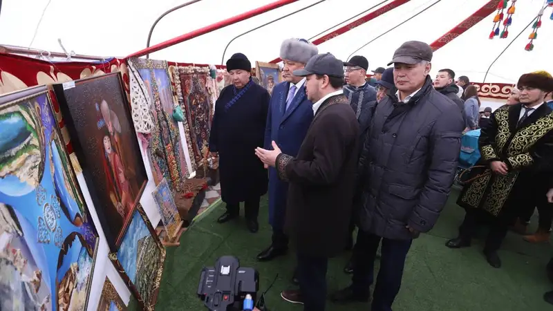 Наурызнама: в Мангистау отметили весенний Новый год с особым размахом , фото — Новости Zakon.kz от 22.03.2024 18:28