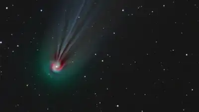 &quot;Дьявольская комета&quot;, фото - Новости Zakon.kz от 24.03.2024 17:56