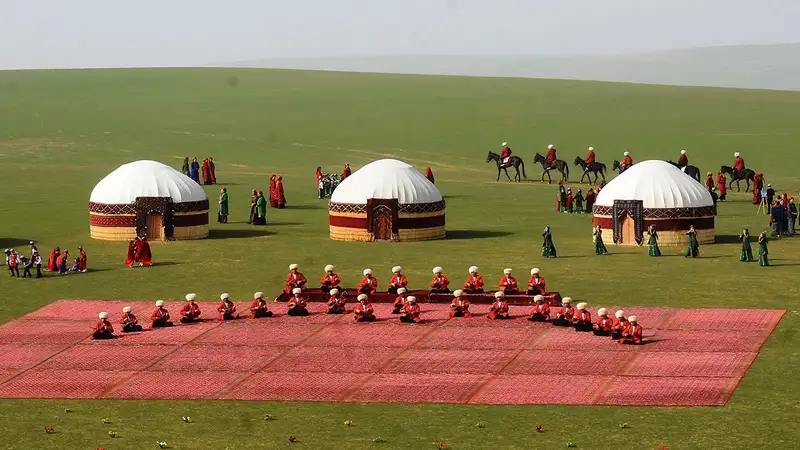 Наурыз, Туркменистан, праздник, фото - Новости Zakon.kz от 25.03.2024 18:10