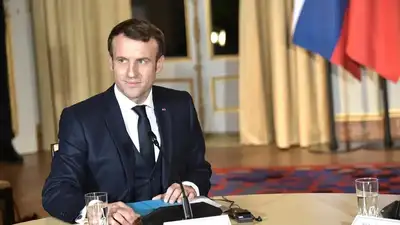 Президент Франции , фото - Новости Zakon.kz от 25.03.2024 09:57