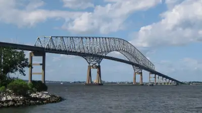 обрушился мост в Балтиморе, фото - Новости Zakon.kz от 26.03.2024 13:21