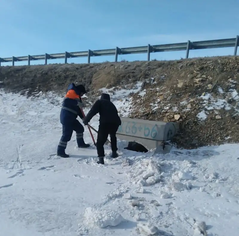 Противопаводковые мероприятия в Акмолинской области: безопасные дороги для жителей, фото - Новости Zakon.kz от 27.03.2024 10:52