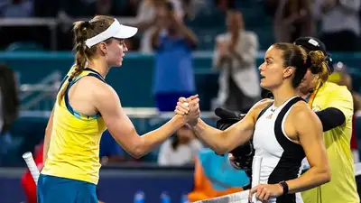 Miami Open: видеообзор матча Елена Рыбакина – Мария Саккари 