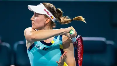 Елена Рыбакина поделилась эмоциями после победы над девятой ракеткой мира Марией Саккари , фото - Новости Zakon.kz от 27.03.2024 10:50