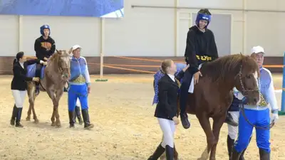 Астана, &quot;Аргымак&quot;, конный спорт , фото - Новости Zakon.kz от 27.03.2024 23:33