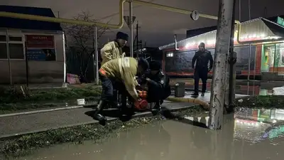 подтопления в Алматы, фото - Новости Zakon.kz от 29.03.2024 00:36