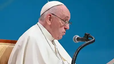 Папа Римский Франциск снова не участвовал в крестном ходе в Страстную пятницу, фото - Новости Zakon.kz от 30.03.2024 05:29