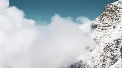 угроза схода лавины, фото - Новости Zakon.kz от 31.03.2024 20:52