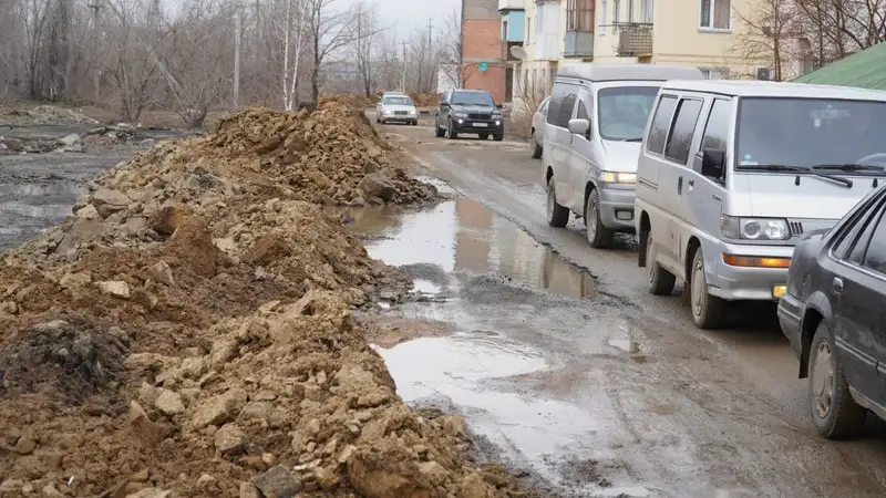 Кокшетау паводки ситуация, фото - Новости Zakon.kz от 01.04.2024 18:01