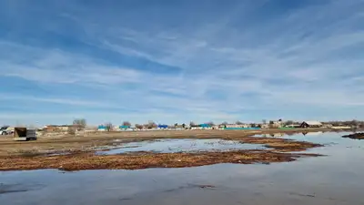 ЗКО, паводки, режим ЧС, фото - Новости Zakon.kz от 02.04.2024 10:44