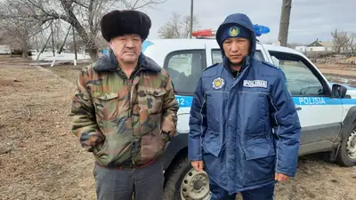 Полицейский приютил пострадавшую от паводков семью в Павлодарской области 