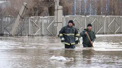 Паводки в регионах Казахстана, фото - Новости Zakon.kz от 03.04.2024 15:13